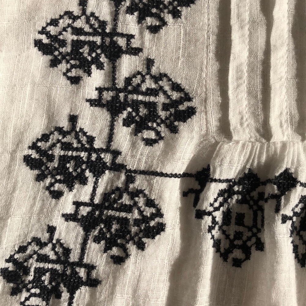 D&S BOHEMIAN TOP SIZE M RALPH LAUREN - Picture 5 of 7